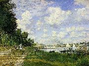 Claude Monet The Basin at Argenteuil oil painting reproduction